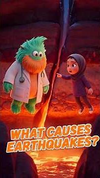 What Causes Earthquakes? 🌍 | Dr. Muppy Explains | Science for Kids