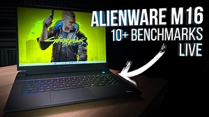Alienware M16 (RTX 4080) 10  Benchmarks! Cyberpunk 2077, God of War, CS:GO, Apex Legends, More!
