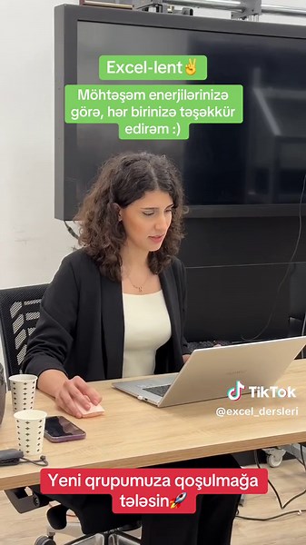 Yeni qrupumuza siz də qoşulun, Exceli mükəmməl səviyyədə öyrənin🚀 #excel #təlim