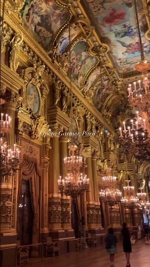 l'Opéra Garnier à Paris, magnifique 🇫🇷