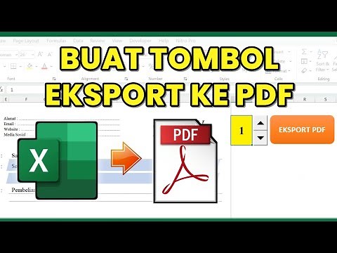 How to Create a Save PDF Button in Excel