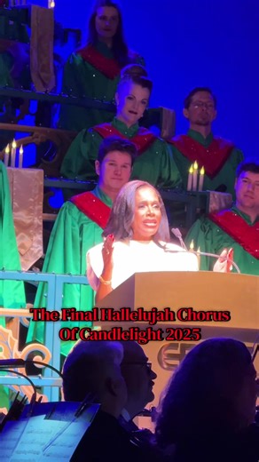 The Final Hallelujah Chorus at Epcot's Candlelight Processional