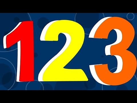 123 Song Number|toddlers Nursery rhymes|Learn learning video songs numbers | nursery rhymes for kids