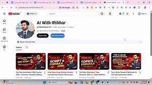 FREE YouTube Automation Course 2026 – Lecture #08 Complete lecture will be uploaded shortly on the (AI with Iftikhar) YouTube channel. Along with this training, I am personally guiding members through my WhatsApp Channel, and I’ll continue supporting them step by step. 👉 To join the WhatsApp Channel: Comment “YES” on the video or send me a message on WhatsApp. (You’ll receive an auto-reply with the WhatsApp Channel link and YouTube Channel link) If you’re already a member please share the video