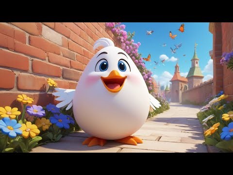 "Humpty Dumpty Song 🥚 | Fun Fall & Bounce Back Nursery Rhyme for Kids"