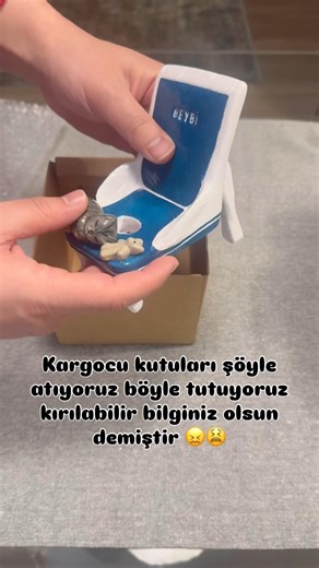 Seramikleri kargoya verince stres başlıyor😭 #kargo #keşfetteyiz #seramik #küçükişletmeler #fypシ゚