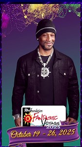 The Tom Joyner Foundation Fantastic Voyage will be the largest Party at Sea with #KATTWILLIAMS in 2025! Go to www.FantasticVoyage2025.com Call (214) 495 -1963 to book your cabin! The party will start in New Orleans on October 19th and will sail to Mahogany Bay, Belize, and Cozumel! Don’t get left behind. #FV2025 #FV25 Katt Williams | Tom Joyner