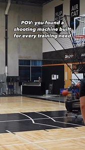 POV: you found a basketball shooting machine built for every training need  | Dr. Dish Basketball | Facebook