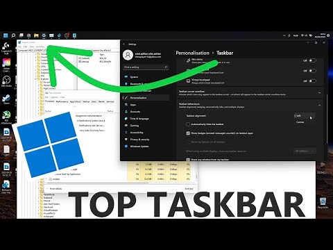Move TASKBAR to RIGHT - Windows 11