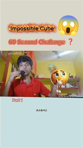 Impossible Cube Solve 😂 | Funniest Memes Challenge | Mind-Blowing Puzzle Trick 2025