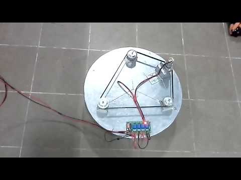 Synchro Drive robot 2014-12-06