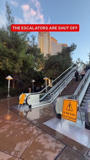 🤯The pedestrian bridges are covered for the big race this week! #vegas #lasvegas | Marco Murillo