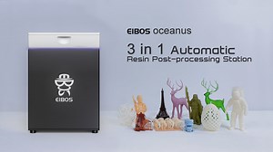 3 in 1 automatic resin post-processing system | Oceanus | EIBOS