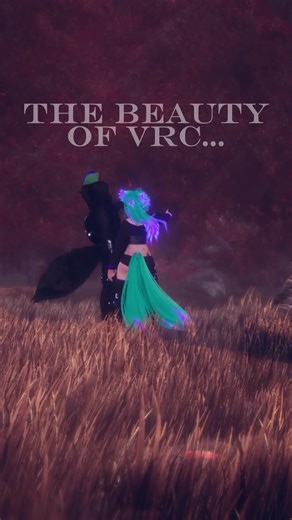 This community is a real mess. But between the noise, there’s creativity, there’s connection, there’s beauty. #vrchatcommunity #vrctiktok #vrcworlds #friendships #beautyinthechaos