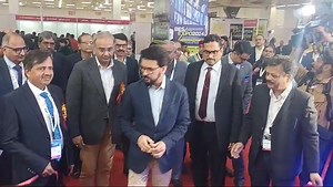 Information and Broadcasting Minister Anurag Singh Thakur inagurates...