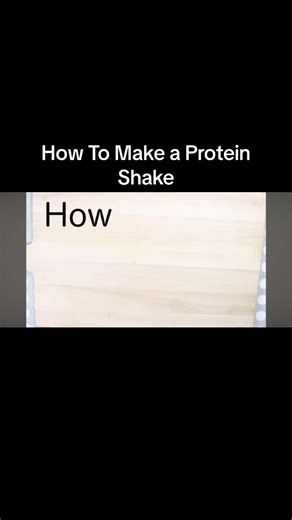 How to make a protein shake #howtobasic #how #to #basic #how #to #make #a #proteinshake
