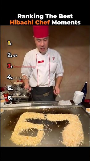 Ranking best Hibachi Chef moments