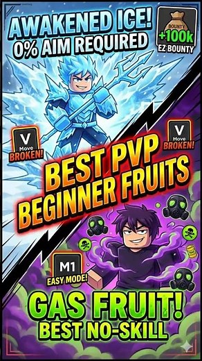 The Best PvP Fruits for Beginners | Blox Fruits