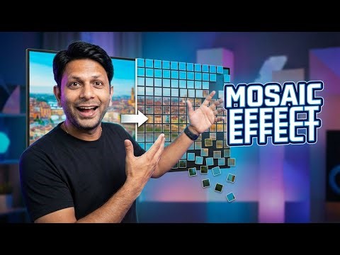 Mosaic Effect In Photoshop