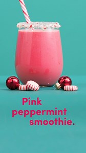 It's December so we're breaking out the candy canes and blending up our favorite holiday smoothie! Try it and tell us what you think. www.nutribullet.com/recipes/2501/pink-peppermint-smoothie | nutribullet