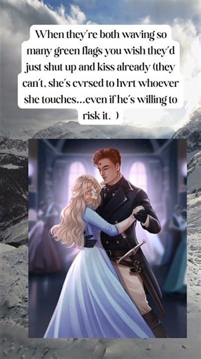 Can they just kiss already?! #booktubetbr #fantasyromancebooks #romantasybooks