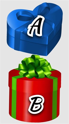 blue and red box 🎁 #gift #giftbox #status #shorts