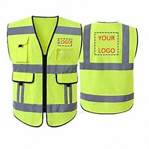 High Visibility Safety Vest custom printed with your logo and business name. Contact us for more details or request a quote (minimum 6 vest): 592 2270235 | PRINT CRAFT