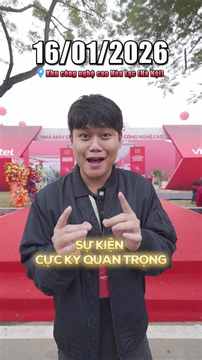 Vinh dự và tự hào khi được tham dự lễ khởi công xây dựng nhà máy chế tạo chip bán dẫn đầu tiên ở Việt Nam 🇻🇳🇻🇳🇻🇳 #Viettel #ViettelGroup #ViettelSemi #NhaMayBanDan