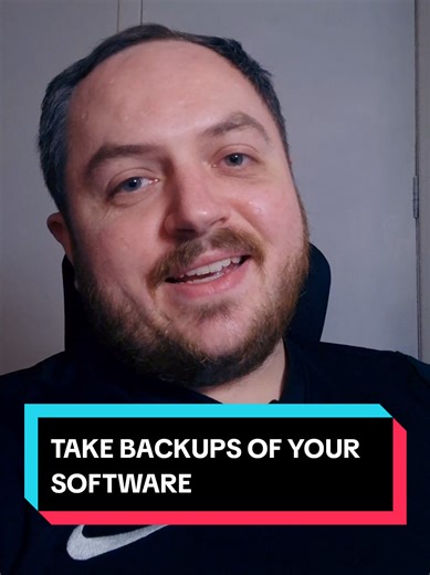 It's so easy to forget to take proper back ups of your controls software #engineer #electricalengineering #software #automation