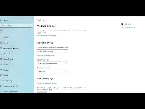 Windows 10 Display Settings | Adjust Screen & Resolution Easily