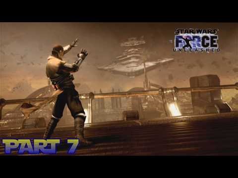 STAR WARS THE FORCE UNLEASHED PART 7: (PROXY BOSS FIGHT/RIP IT OUT OF THE SKY/VADER'S BETRAYAL)