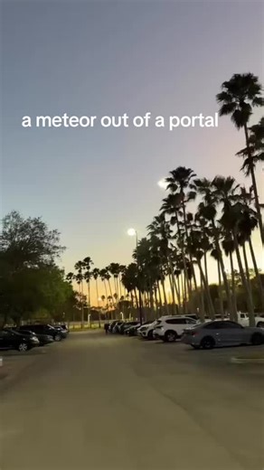 we saw a meteor blow up!#333portal #meteor