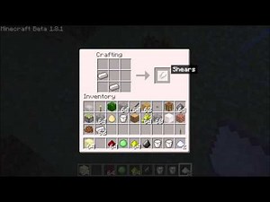 How to Make a Shear in Minecraft