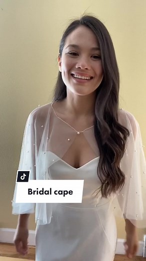 Making a Harry Potter inspired bridal cape!⚡️#beauxbaton #harrypottercosplay #bridalinspo #bridalcape #sewingproject #sewingtutorial #weddingoutfit