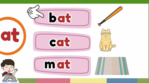 8.2K views · 821 reactions | CVC WORDS "at" Word Family Let's...