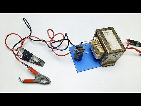 How to Make a Simple DC Power Supply at Home | Transformer + Capacitor DIY Project