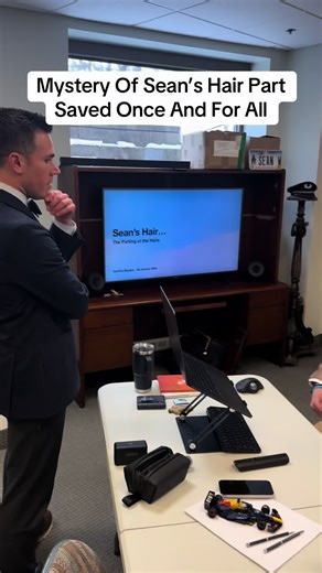 Sean made a PowerPoint presentation to review his hair over the last several years… turns out his hairs part moved slowly without him noticing. So, now what? #hair #carfilm