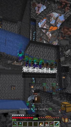 DOUBLE Zombie Spawner DROWNED FARM | #harwould #shorts #minecraftshorts #channel64smp