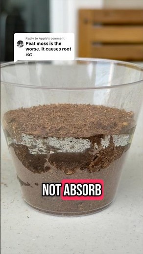 Peat moss is problematic! Watch how it repels water vs. how Banana Bloom absorbs it instantly.