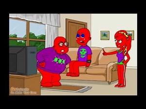 Evil Barney Gets Grounded