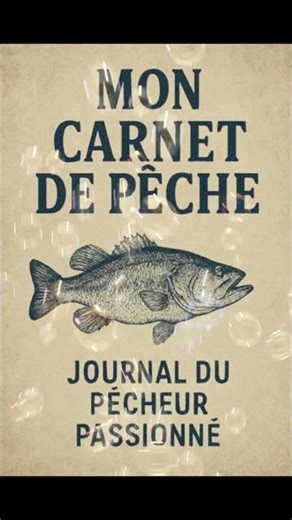 mon carnet de pêche #pêche #booktok #livreamazon #booktokfrance #books #livre
