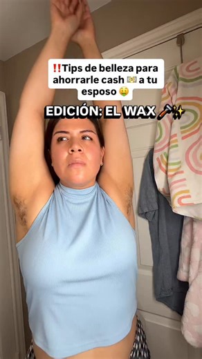Helena en USA 🇺🇸❤️ 🇲🇽 on Instagram: "How to wax at home 🪒✨ #depilacion #waxing #waxingvideos #beautytips #vidaenusa #depilacaocomcera"