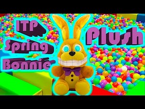 FNaF Into The Pit Spring Bonnie Plush Concept