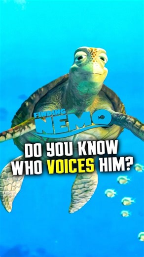Did you know who voiced Crush in Finding Nemo? #findingnemo #pixar #fyp