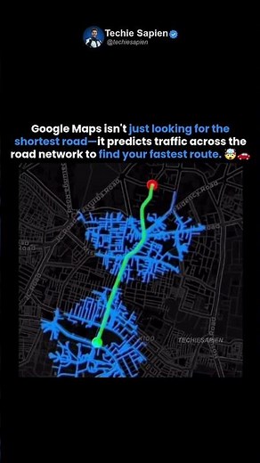 How Google Maps Finds the Fastest Route in Seconds 🤯 | Google Maps Algorithm Explained