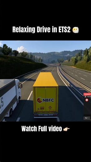 ETS2 Drive Feels Relaxing #shorts #ets2 #driving