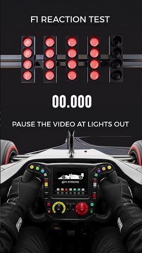 Think You're Fast? Try Beating This F1 Reaction Test! 🧠💥#f1