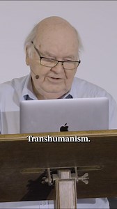 Can we live with AI? (Part 1) Transhumanism is the fundamental idea is that humans become gods by trusting technology. The central message of the Christian faith is that God became human. | Prof John Lennox