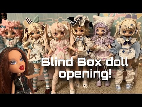 OPENING A PR BOX! Unboxing The Sugary Girls BJD Blind box set from Kikagoods! Cutest BJDs EVER??
