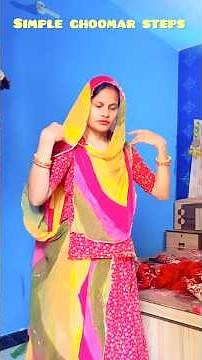 Ghoomar Dance Tutorial Step by Step | Easy Ghoomar for Beginners#dance #shorts